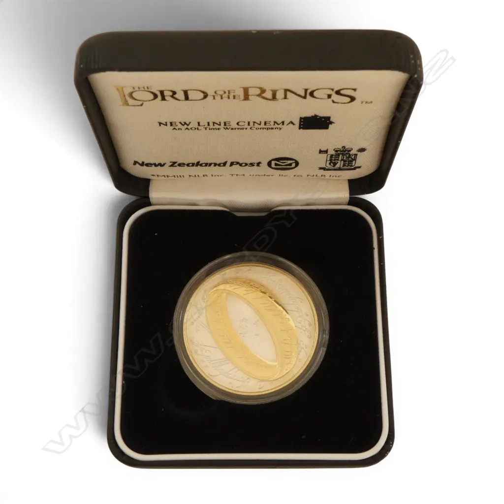 LOTR $1 925 SILVER PROOF COIN 2003 28gms Image 1++