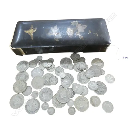 NZ COIN COLLECTION MAINLY PRE DECIMAL INCL. 400gms OF NZ PRE 1947 50% SILVER COINAGE