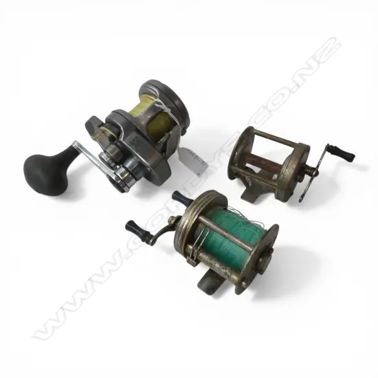 THREE FISHING REELS