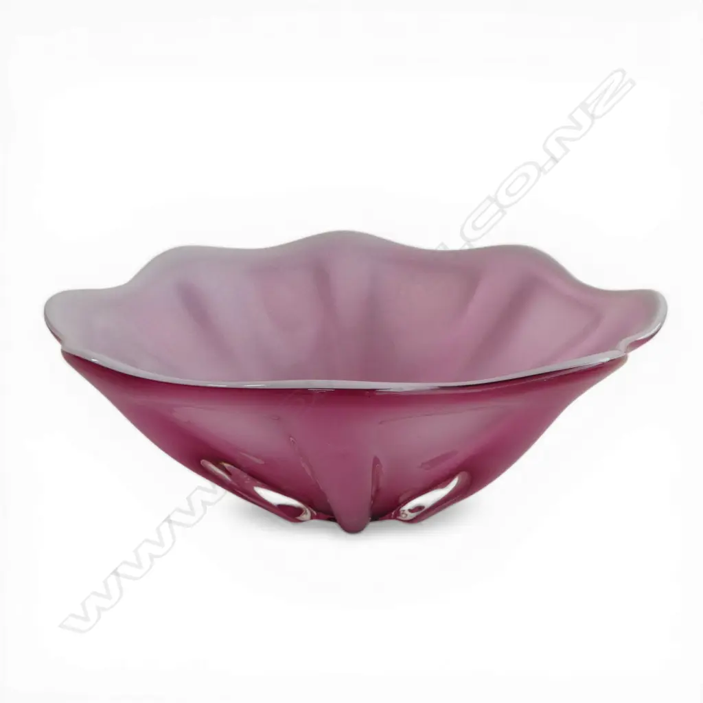 JAPANESE GLASS BOWL Dia.265mm Image 1++