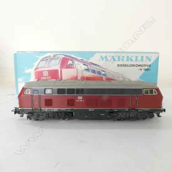 BOXED MARKLIN-HAMO HO DB V 160 DIESEL LOCOMOTIVE 216 025-78375