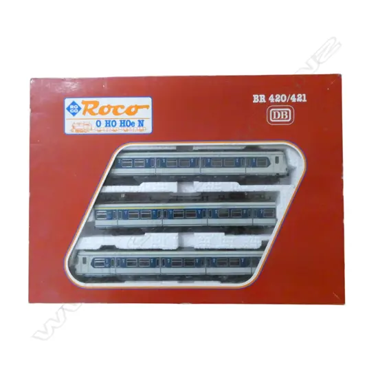 BOXED ROCO HO DB BR420/421 COACH SET 43002