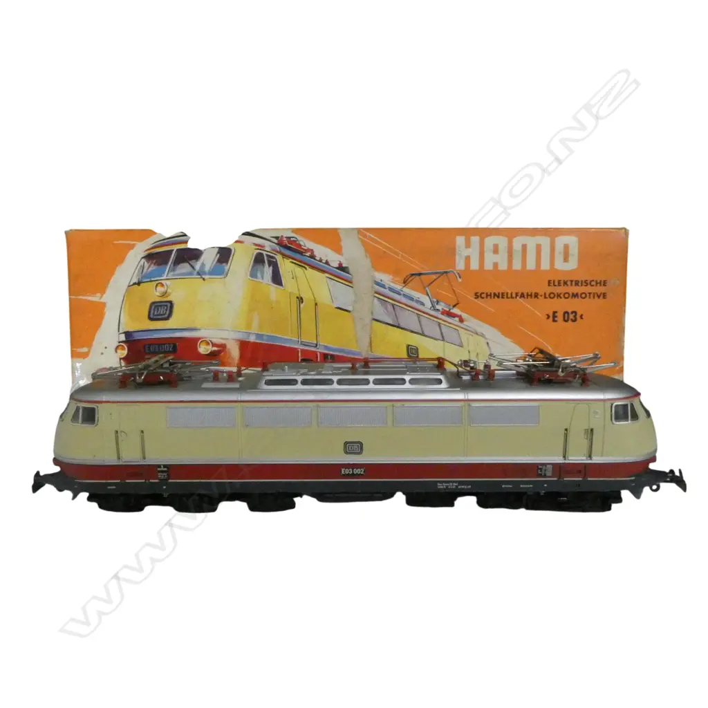 VINTAGE BOXED HAMO HO DB ELECTRIC FAST-LOCOMOTIVE E03 002 8353 Image 1++