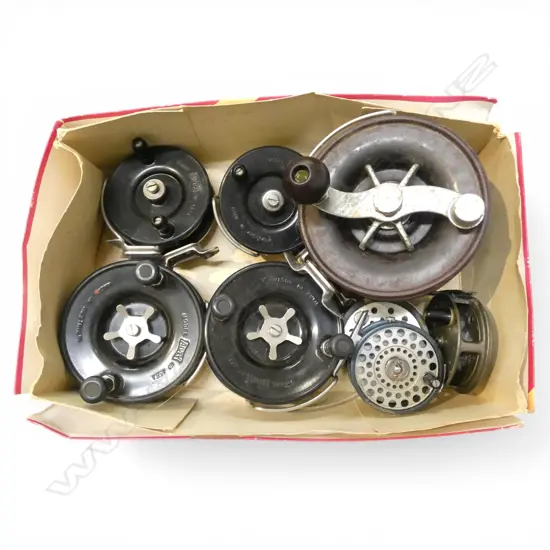 ASST. FISHING REELS, ALVEY ETC