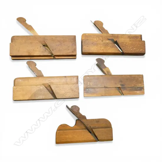 5 WOOD PLANES