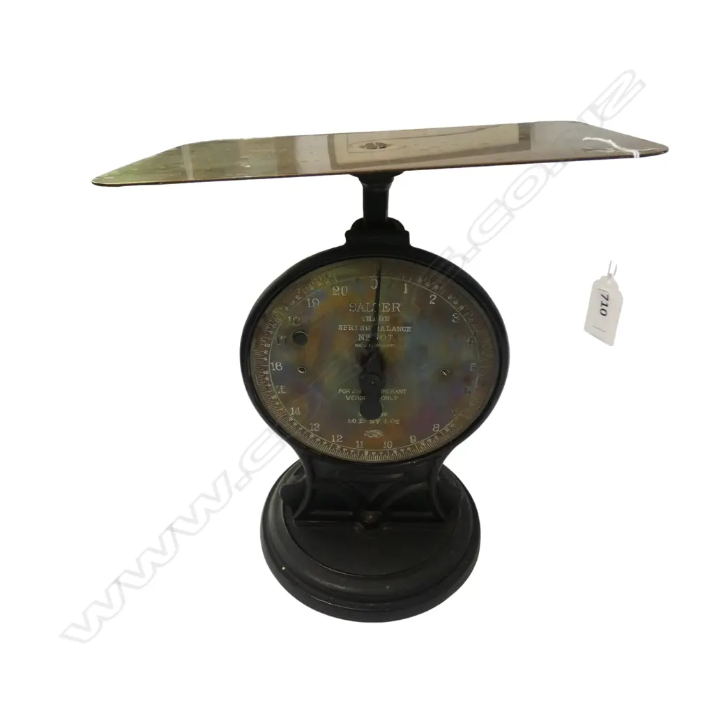 CAST IRON SALTER SCALE No.50T H.370mm Image 1++