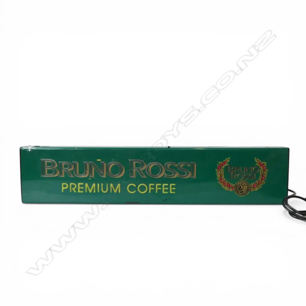 ADVERTISING SIGN 'BRUNO ROSSI PREMIUM COFFEE' W.935mm Image 1++