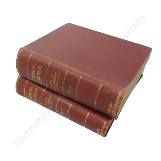 2 VOLS. MINING EDUCATOR - EDITED BY JOHN ROBERTS