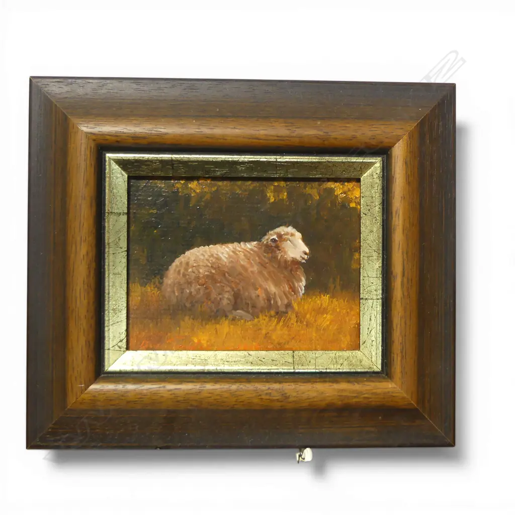 BEV TAYLOR, FORTY WINKS, OIL ON CANVAS, 70x100mm Image 1++