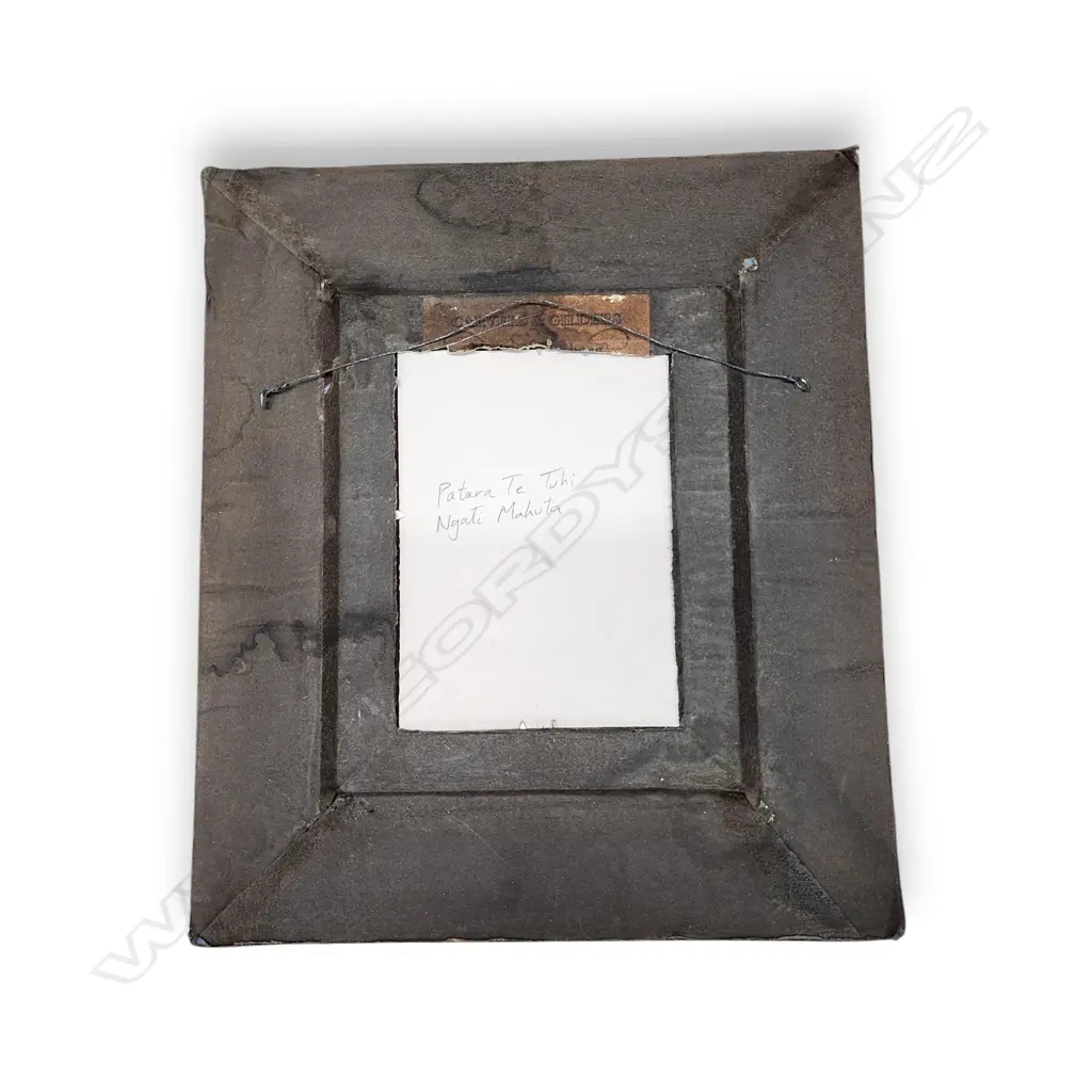 GOLDIE PRINT, PATARA TE TUHI, A NGĀTI MAHUTA 170H x 120 mm Image 1++