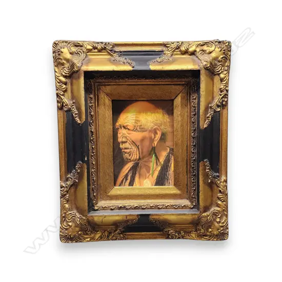 GOLDIE PRINT, PATARA TE TUHI, A NGĀTI MAHUTA 170H x 120 mm