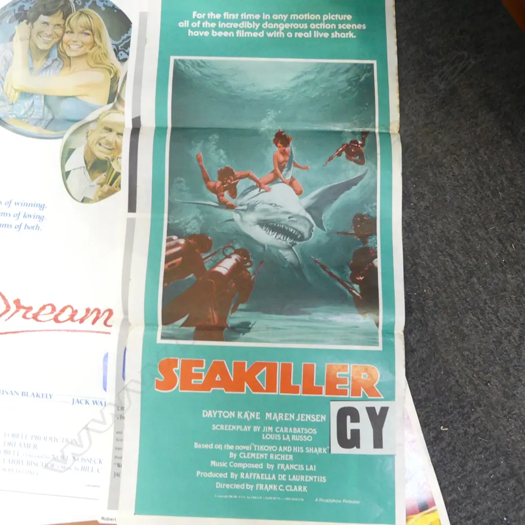 12 DAY BILLS FOR MOVIES FROM THE 1970S AND 1980's - TITLES INCLUDE 'EMMANUELLE', THE OTHER SIDE OF MIDNIGHT' Image 1++