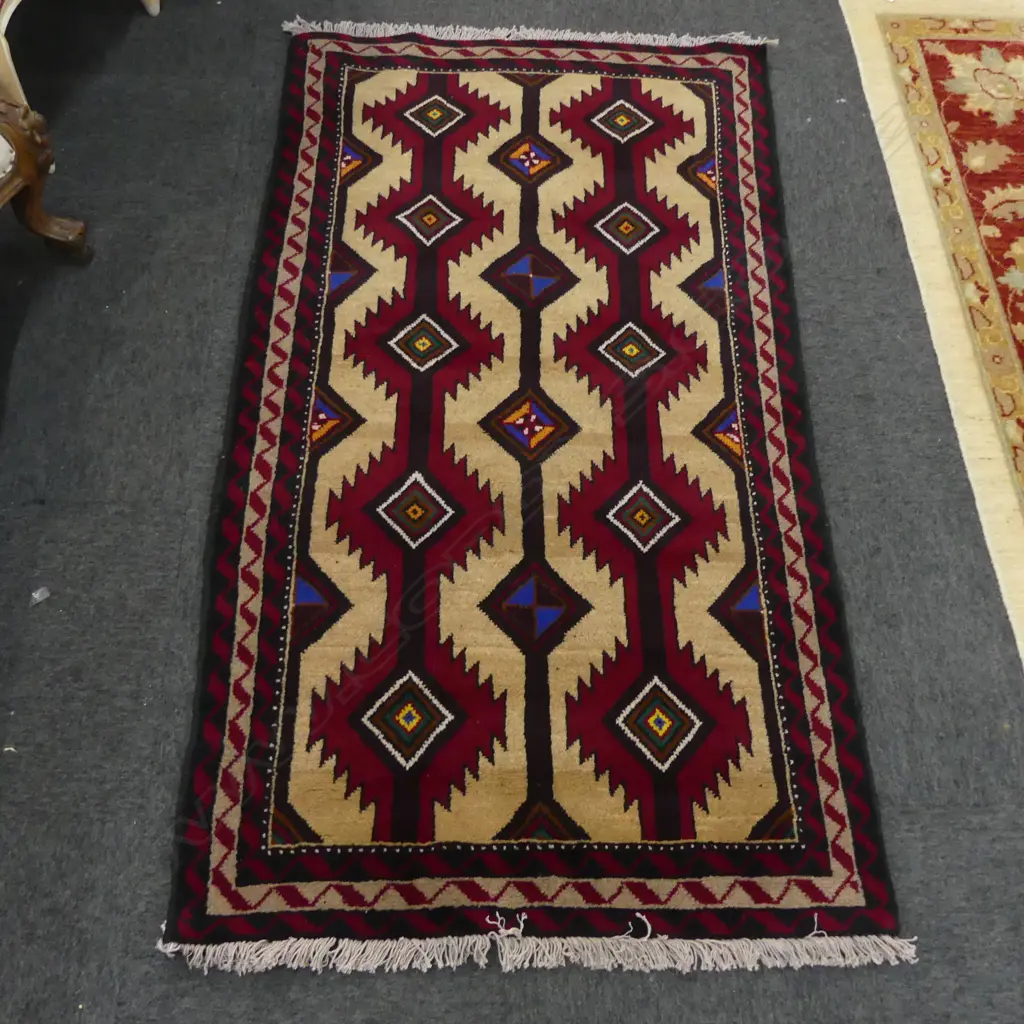 BALUCHI HAND KNOTTED RUG 1780x980mm Image 1++
