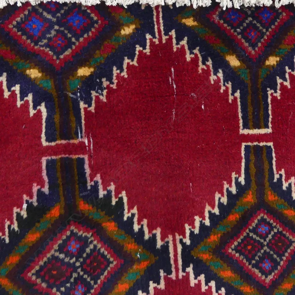 BALUCHI HAND KNOTTED RUG insect damage 1000x1900mm Image 1++