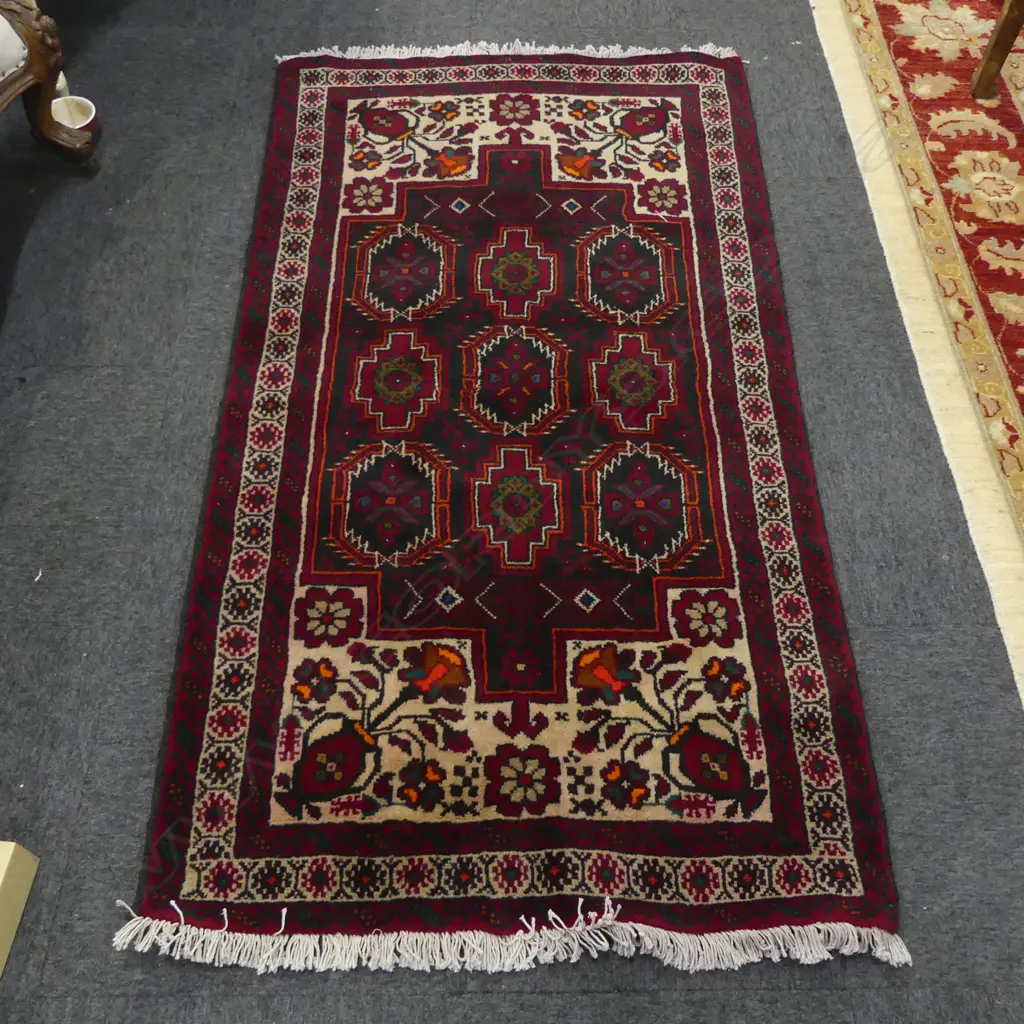 BALUCHI HAND KNOTTED RUG 1830x1000mm Image 1++
