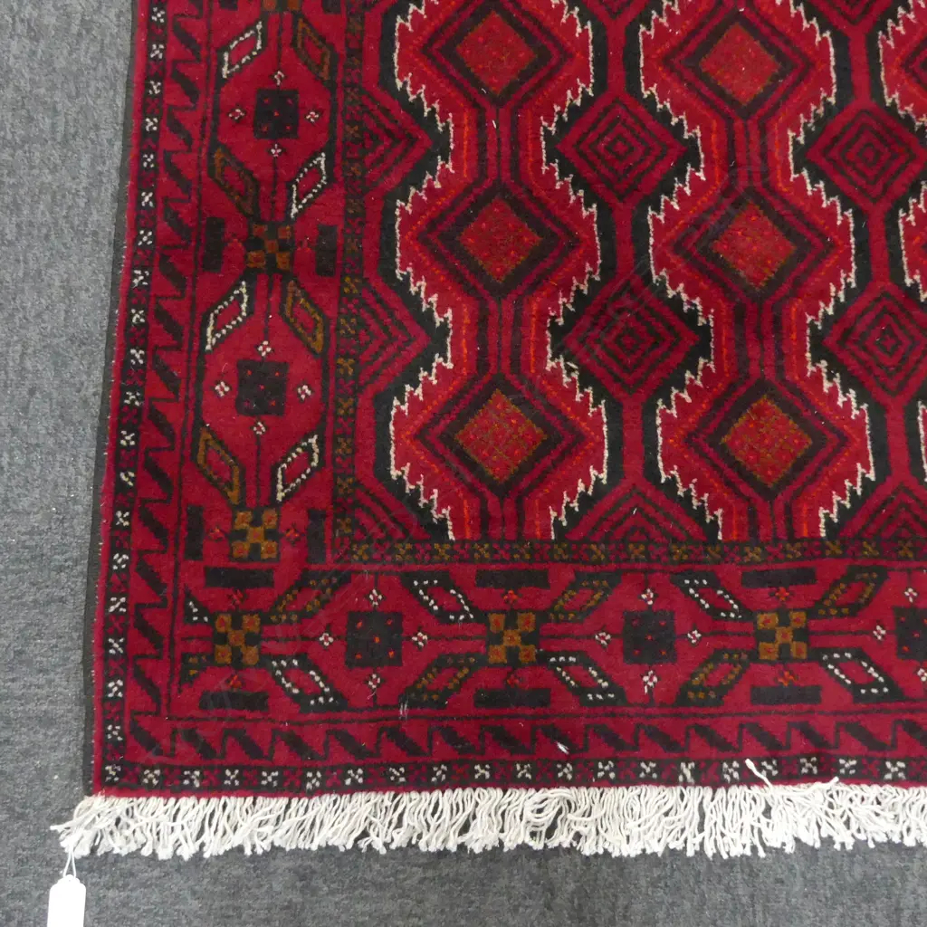 BALUCHI HAND KNOTTED RUG 1900x1000mm Image 1++