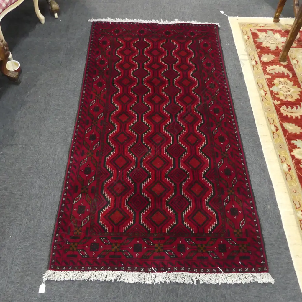 BALUCHI HAND KNOTTED RUG 1900x1000mm Image 1++