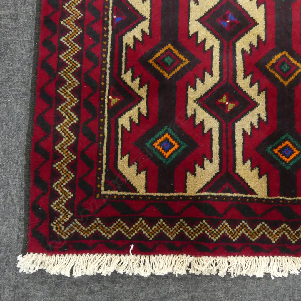 BALUCHI HAND KNOTTED RUG 1860x1020mm Image 1++