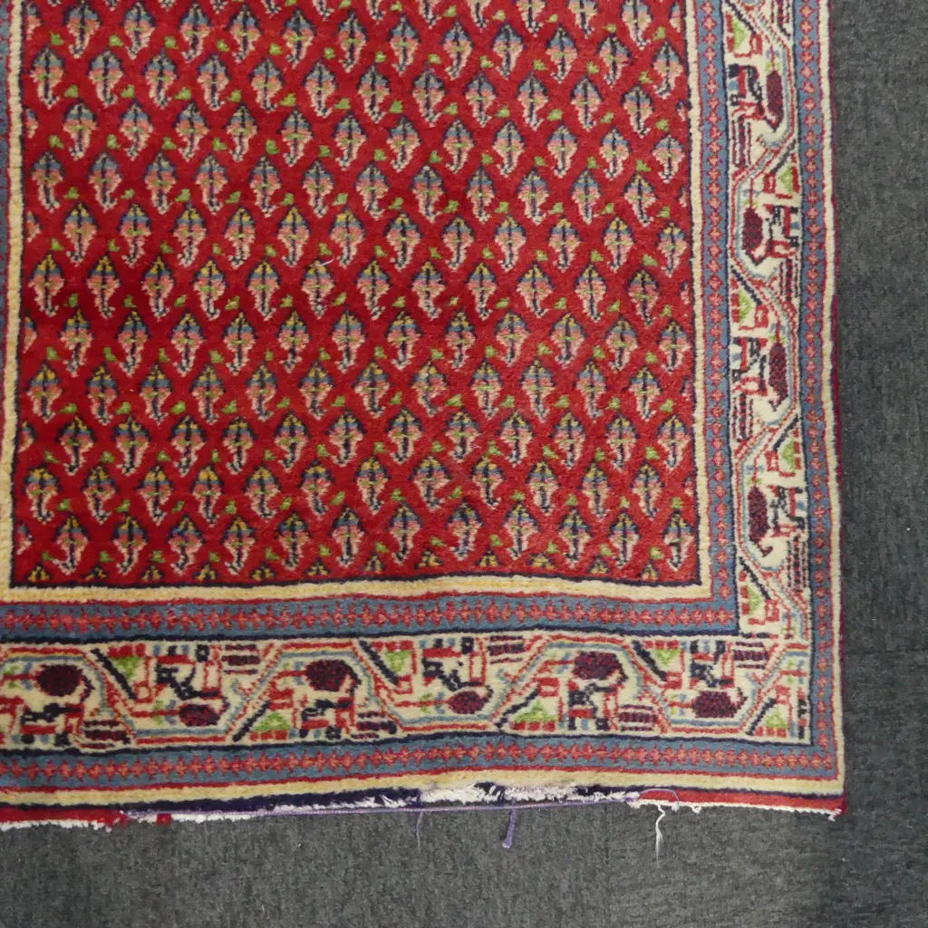 HAND KNOTTED WOOL PILE RUNNER 5100x820mm Image 1++