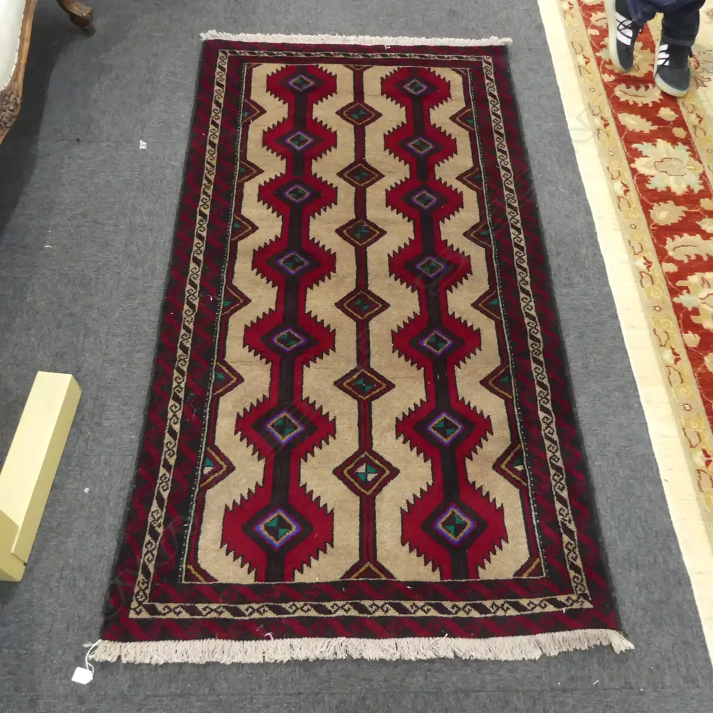 BALUCHI HAND KNOTTED RUG 1040x1980mm Image 1++