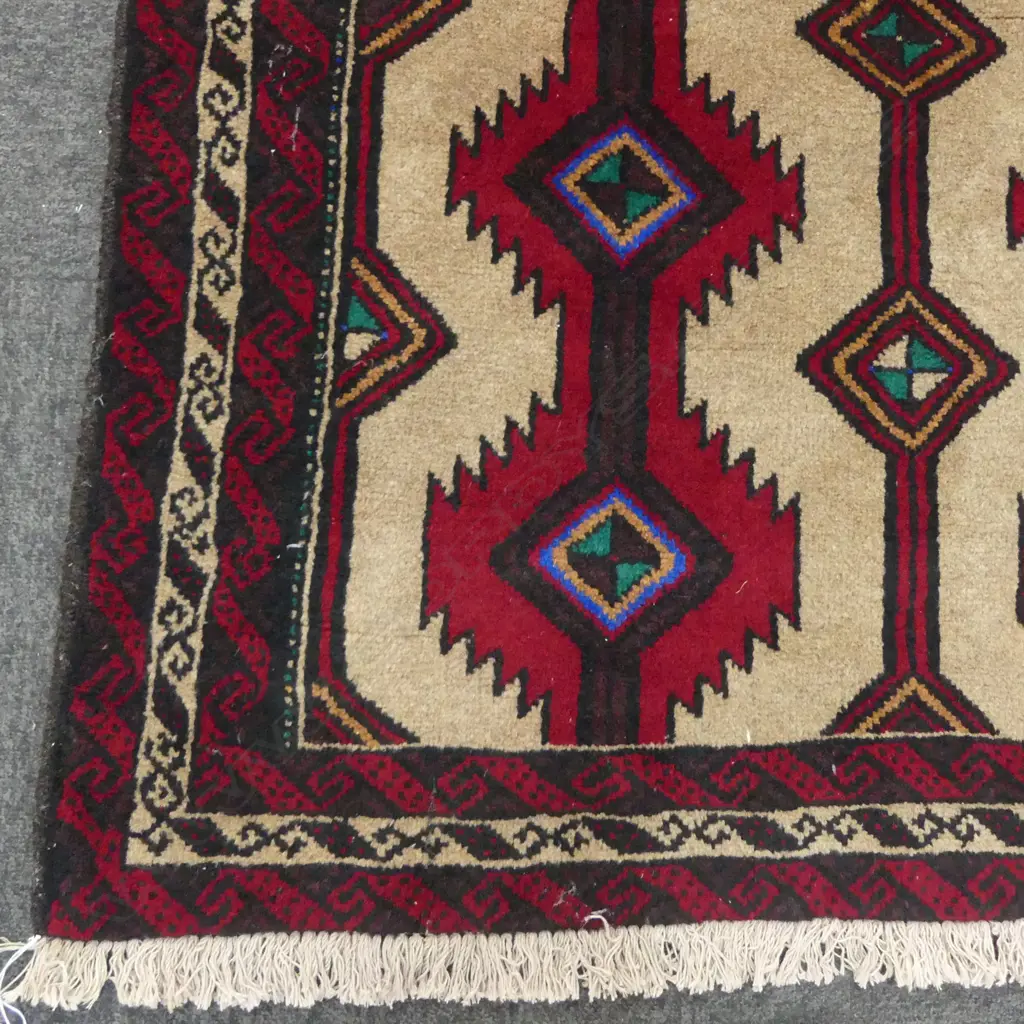 BALUCHI HAND KNOTTED RUG 1040x1980mm Image 1++