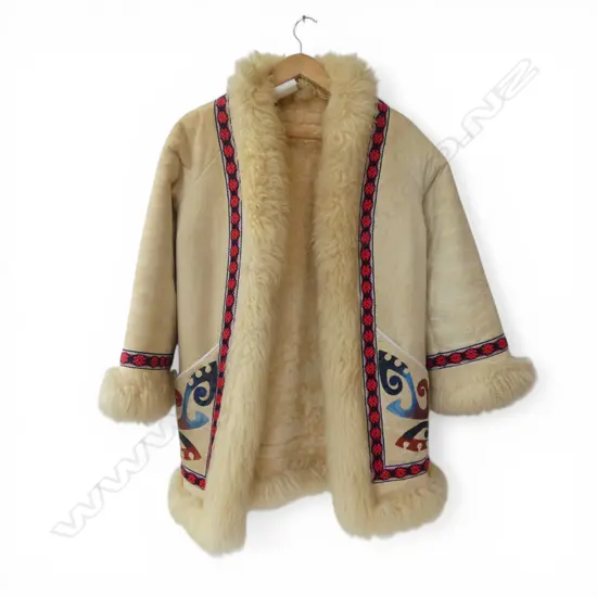 LAMB SKIN COAT BY CYN BAA CRAFTS CHRISTCHURCH