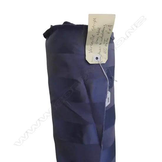 FABRIC BOLT; VERSAILLE STRIPE, DRAPES & UPHOLSTERY, 40M ROLL