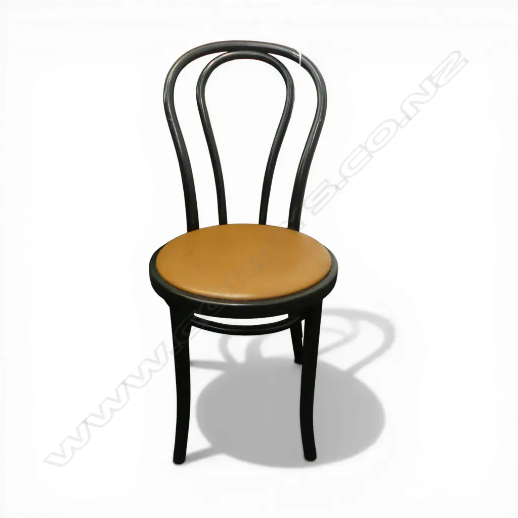 10 EUROPEAN UPHOLSTERED BENTWOOD CHAIRS Image 1++