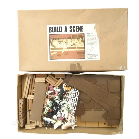 BOXED BUILD A 'FARMYARD' SCENE REF 141