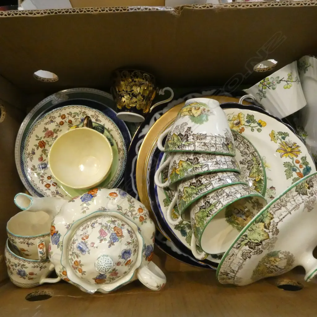 VINTAGE CHINA, teapot lid repaired Image 1++