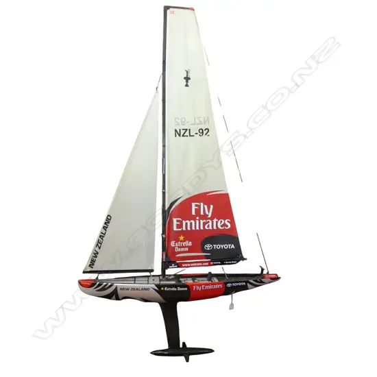 AMERICA'S CUP YACHT MODEL L.1000mm