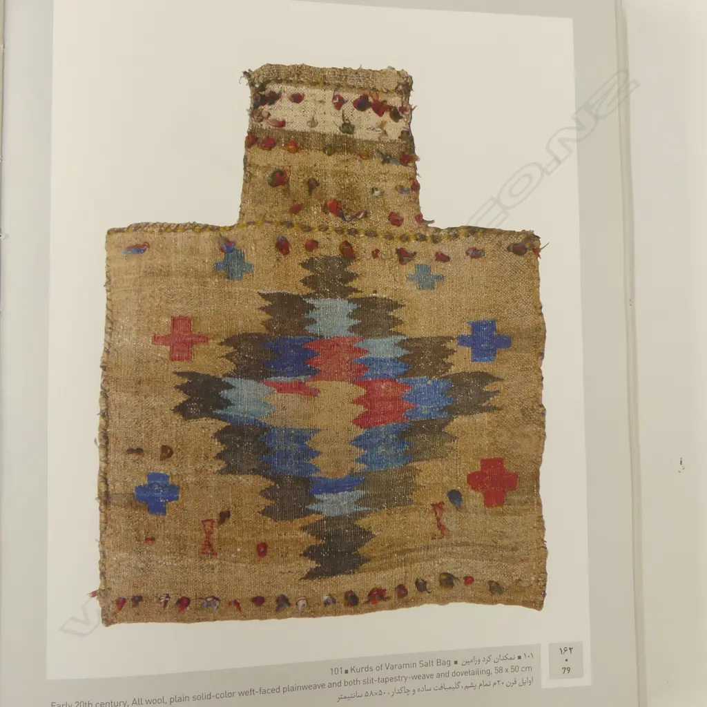 PARVIZ TANAVOLI: SALT BAGS TRIBAL AND RURAL WEAVES FROM IRAN Image 1++