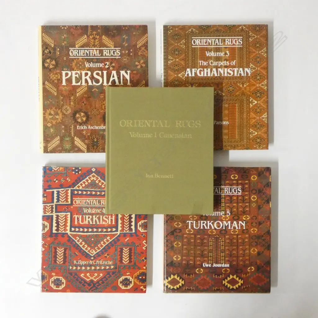 ORIENTAL RUGS, VOL 1-5 Image 1++