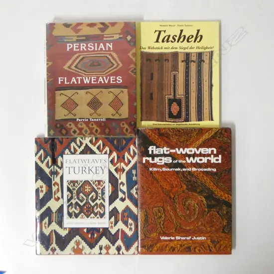 FOUR PUBLICATIONS: FLATWEAVES OF THE WORLD
