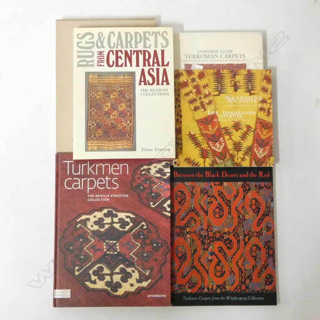 FIVE PUBLICATIONS: TURKISH RUGS & CARPETS Image 1++