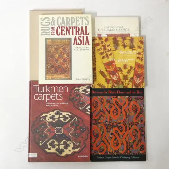 FIVE PUBLICATIONS: TURKISH RUGS & CARPETS