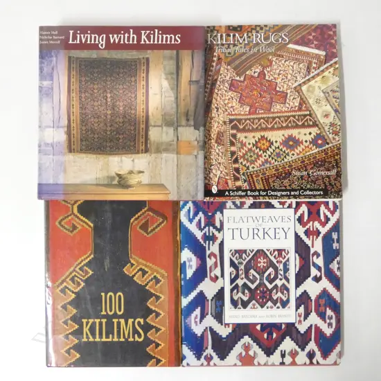 FOUR PUBLICATIONS: KILIMS & OTHER FLATWEAVES