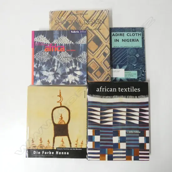 FIVE PUBLICATIONS: AFRICAN TEXTILES