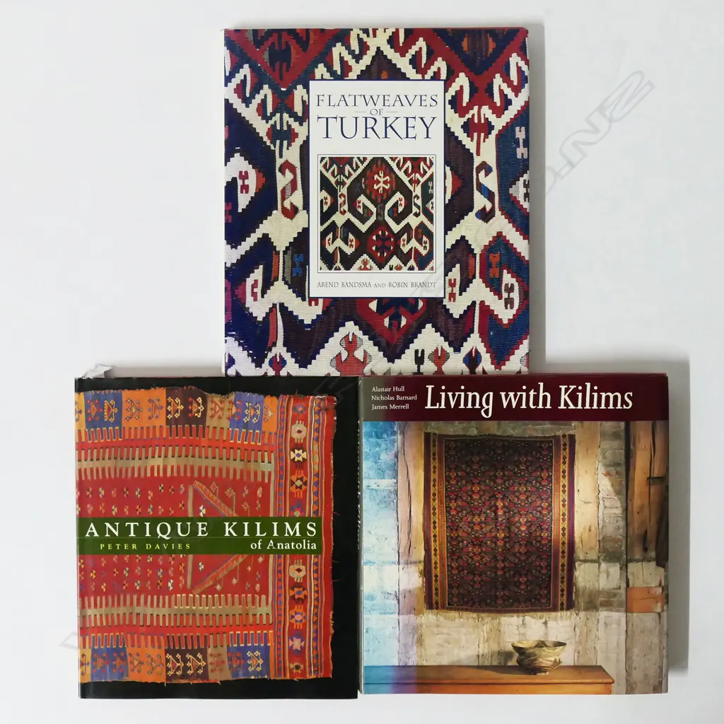 THREE PUBLICATIONS: ANATOLIAN KILIMS Image 1++