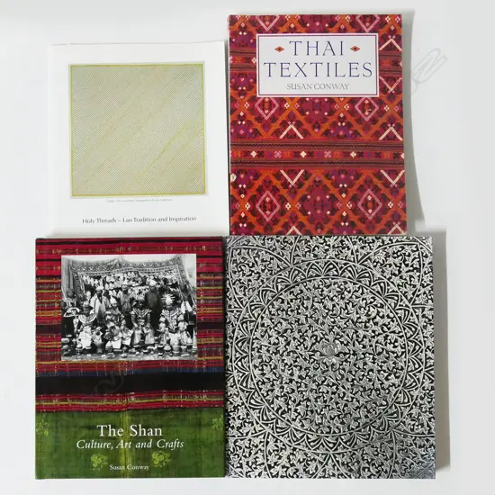 FOUR PUBLICATIONS: SOUTH EAST ASIAN TEXTILES...