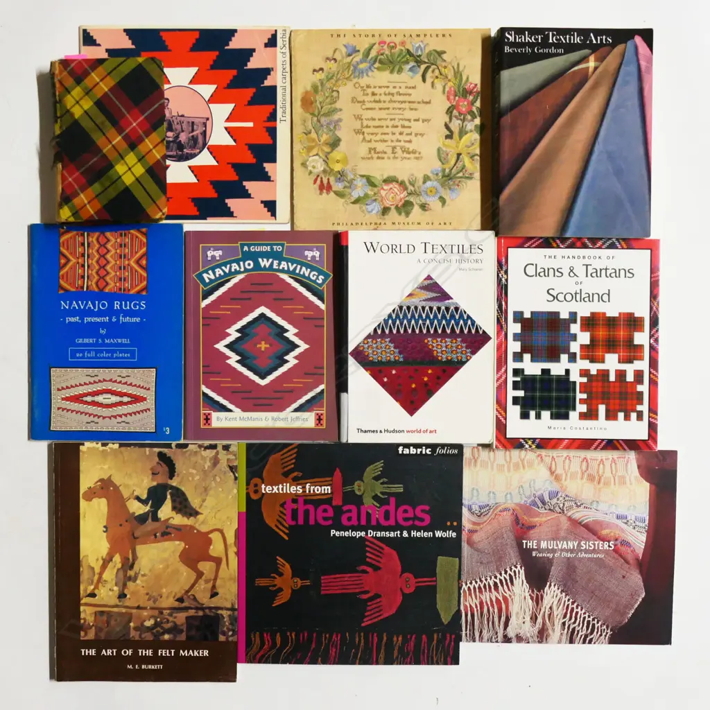 ELEVEN PUBLICATIONS: WORLD TEXTILES Image 1++