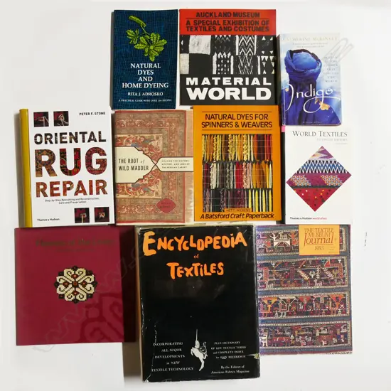 TEN PUBLICATIONS: TEXTILE TECHNIQUES & MATERIALS