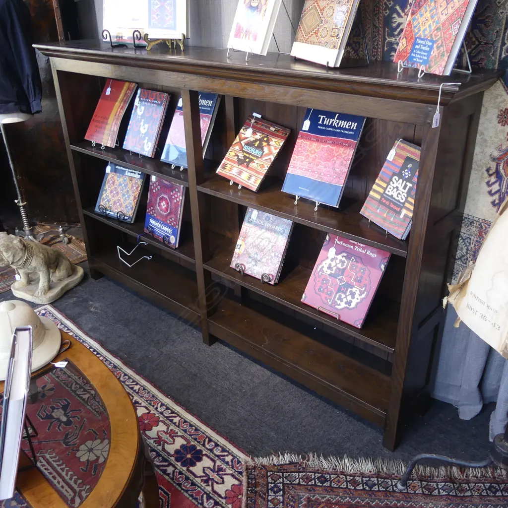 SEFTON POWRIE STYLE 3 tier BOOKCASE 1990x315x1260mm Image 1++