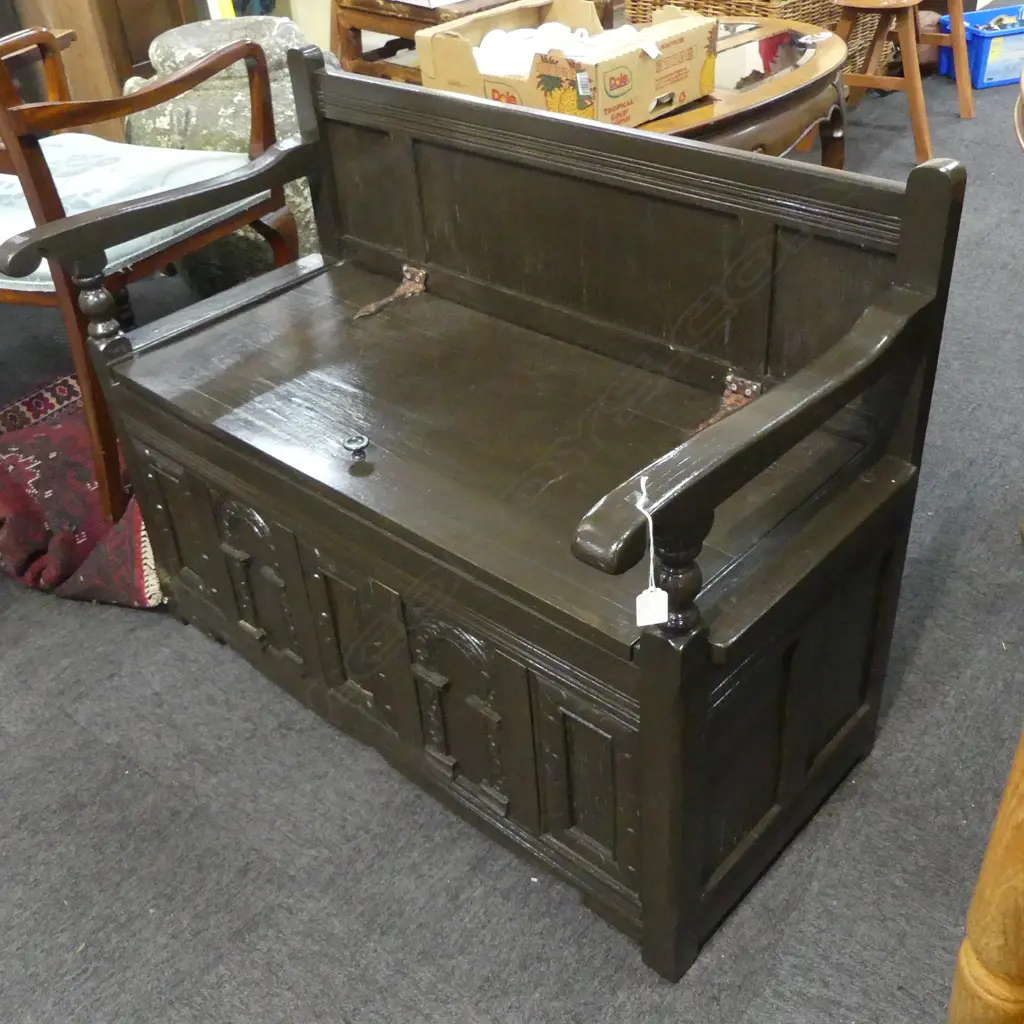 MONKS BENCH 960x515x760mm Image 1++