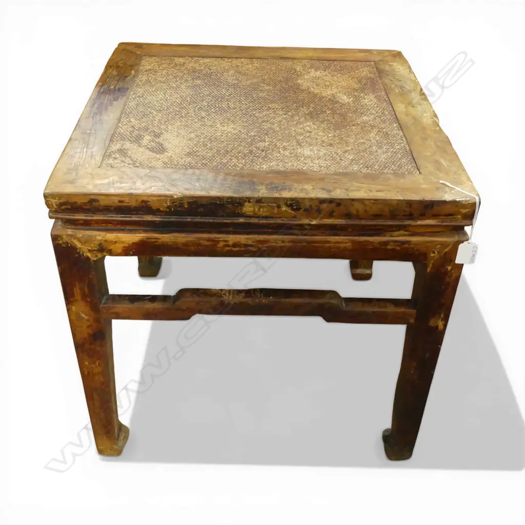 ORIENTAL HARD WOOD TABLE 535x535x530mm Image 1++