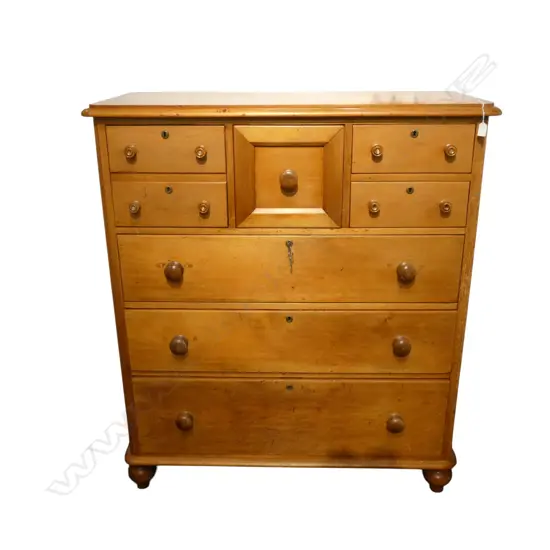 NZ COLONIAL KAURI SCOTCH CHEST 1160x510x1300mm