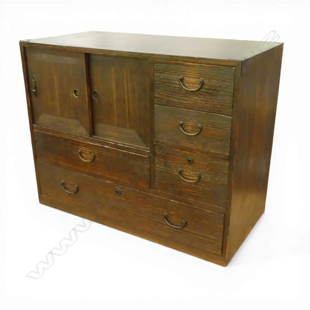 JAPANESE TANSU CABINET 600x470mm Image 1++