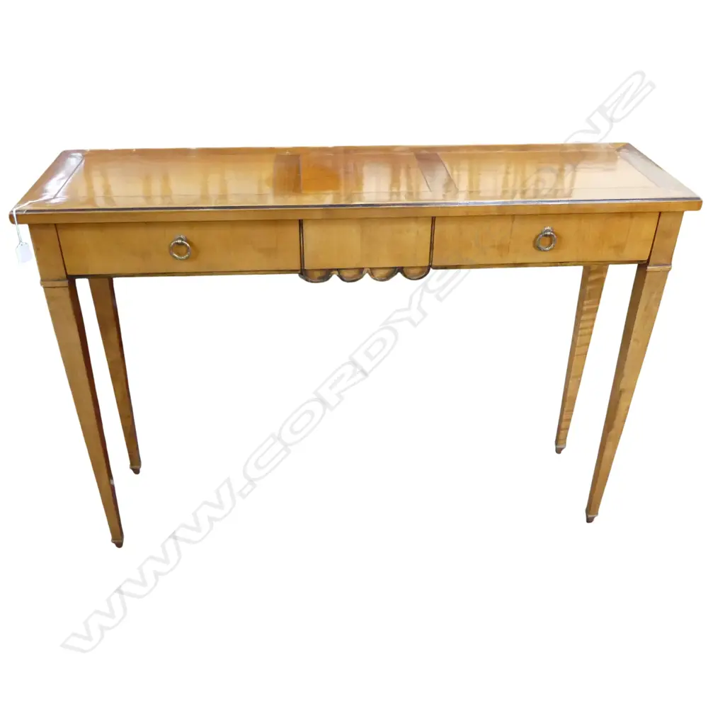 CONSOLE / HALL TABLE w. 2 DRAWERS 1200x340x840mm Image 1++