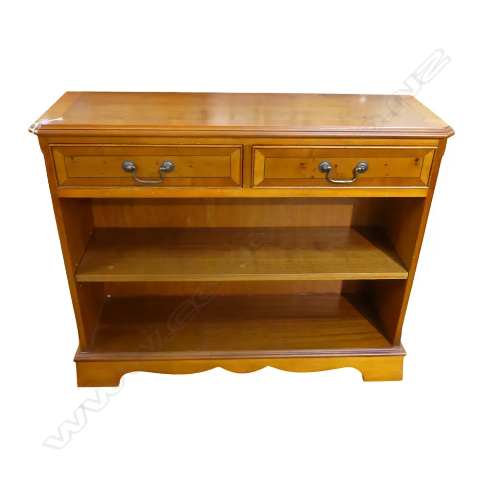 SHELVES WITH DOUBLE DRAWERS BY J. SYDNEY SMITH ENGLAND 900x285x735mm Image 1++