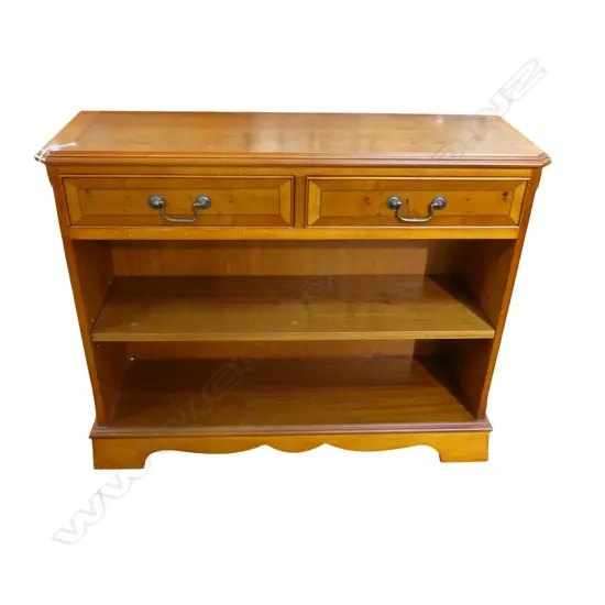 SHELVES WITH DOUBLE DRAWERS BY J. SYDNEY SMITH ENGLAND 900x285x735mm